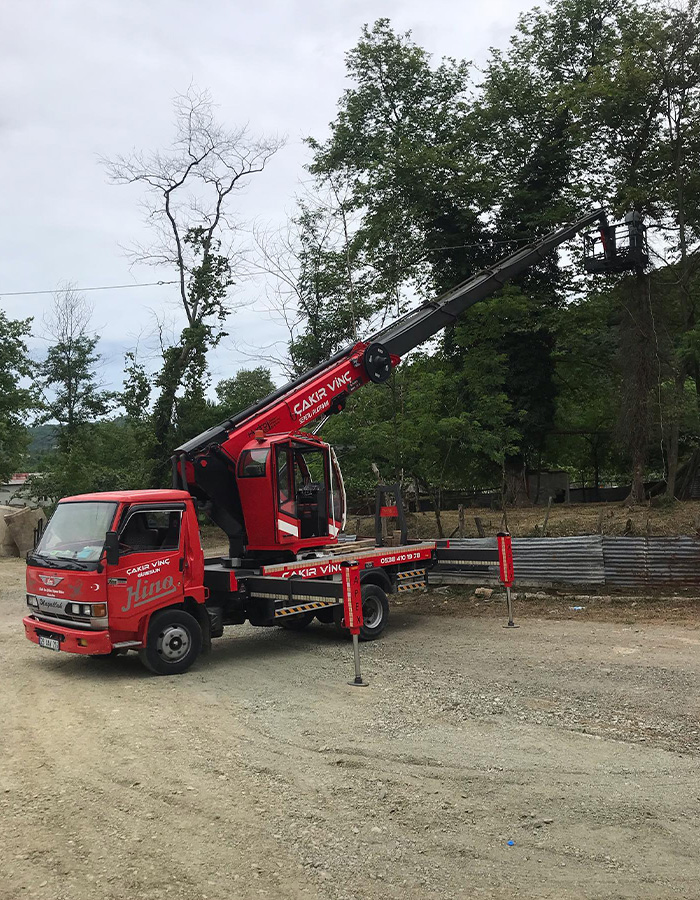  Sepetli Platform Kiralama